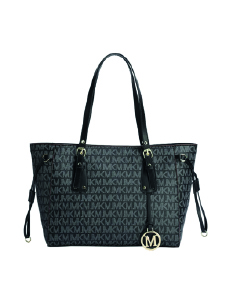Bolso de Gama Alta para Dama Gran Capacidad Cartera Nuevo Estilo - Negro