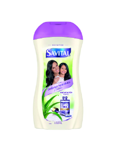 Shampoo Savital Complejo Hialurónico Sábila Botella 510 mL