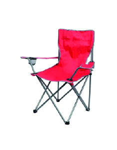 Silla Plegable Orange con Brazos y Posavaso Rojo Modelo Confort Familiar